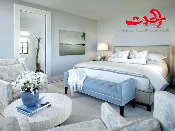 ألوان علاجية تعطي الشعور بالسعادة في غرفة النوم