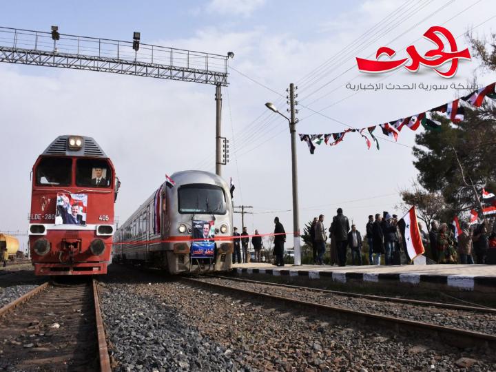 مدير عام المؤسسة العامة للخطوط الحديدية : قطار دمشق – حلب في الخدمة حزيران القادم