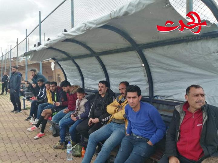    جباب بطلا" لمحافظة درعا بكرة القدم بعد فوزه على ازرع