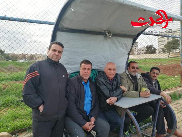    جباب بطلا" لمحافظة درعا بكرة القدم بعد فوزه على ازرع