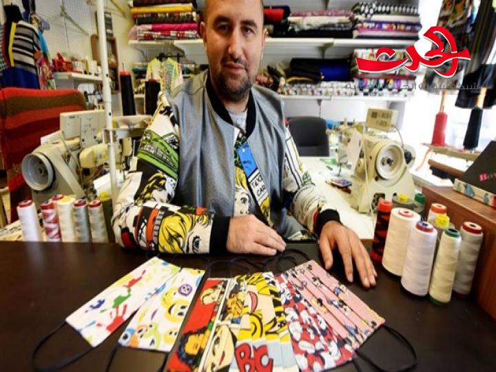 مصمم يطلق مجموعته من أقنعة الوجوه المبهجة الخاصة بكورونا