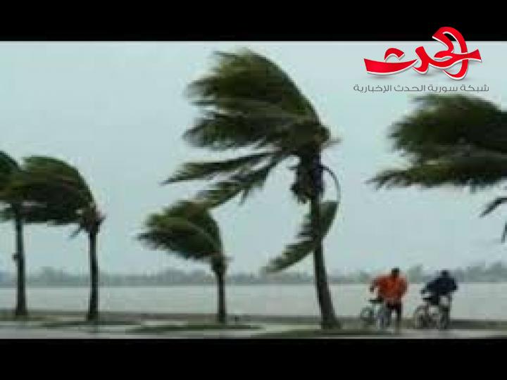 الارصاد تحذر من الرياح الشديدة في اليومين القادمين