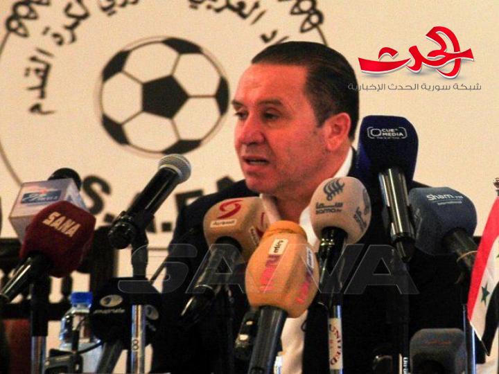 نبيل المعلول يثني على اللاعبين السوريين ويؤكد مقدرته وفريقه الفني برسم البسمة على وجوه السوريين