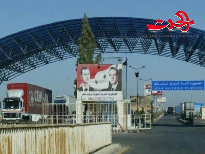 إغلاق المنافذ الحدودية أمام حركة الاشخاص واستمرار نقل البضائع