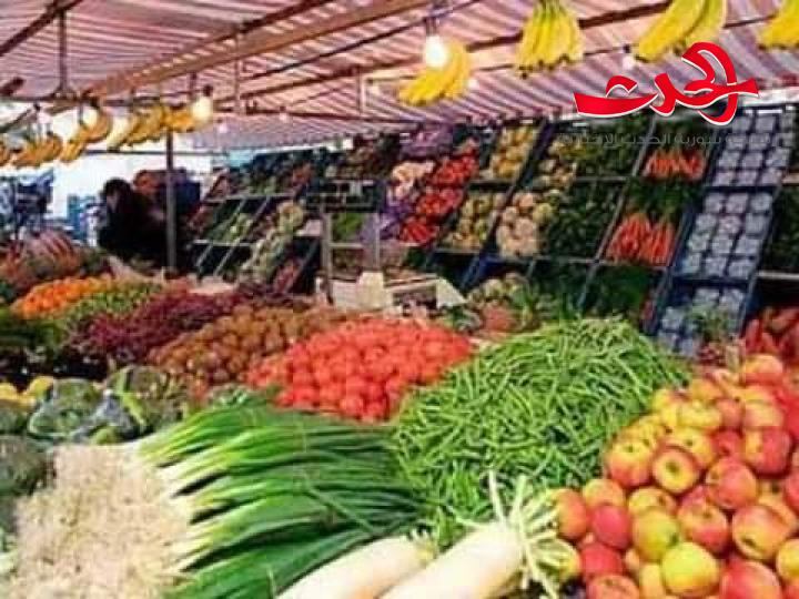 رئيس لجنة تصدير غرفة تجارة دمشق يوضح اسباب ارتفاع اسعار الخضار والفواكه وموعد انخفاضها