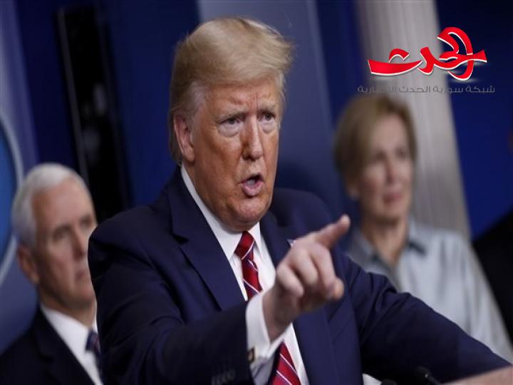 ترامب ينفي اتهامات بقرصنة كمامات متجهة الى برلين 