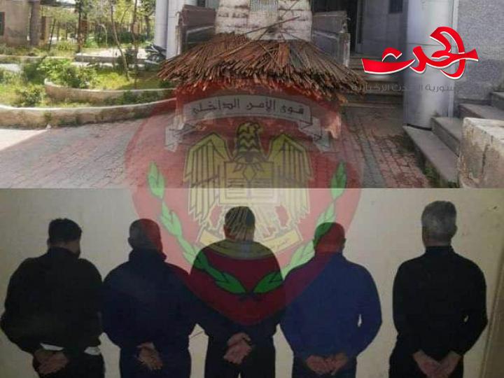 القبض على اشخاص يسرقون مواد بناء من مشروع الاسكان العسكري