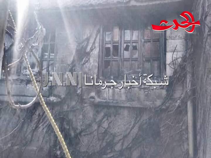 اخماد حريق كبير بحديقة السبيل في جرمانا.. والسبب؟