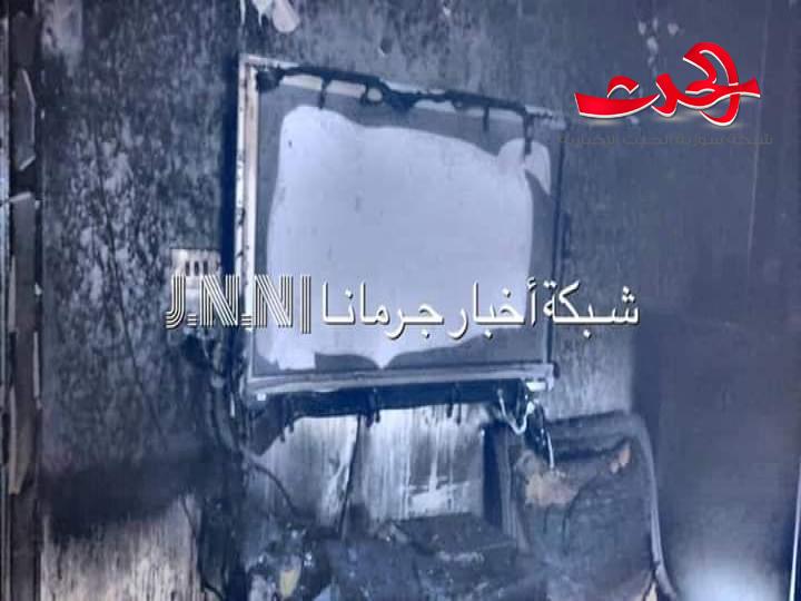 اخماد حريق كبير بحديقة السبيل في جرمانا.. والسبب؟