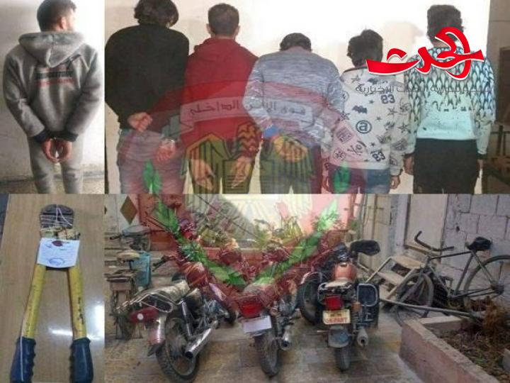 عصابة تمتهن سرقة الدراجات النارية والكهربائية في ببيلا 