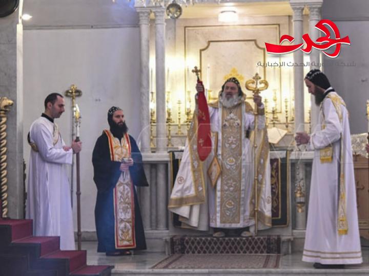 الوزير عزام ينقل تهاني السيد الرئيس بشار الاسد للطوائف المسيحية 