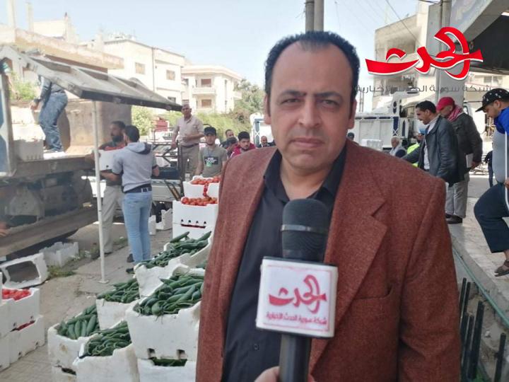 السورية للتجارة تدخل إيجابي لإيصال الخضار من طرطوس لدرعا
