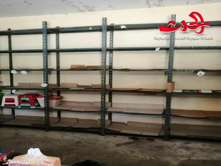 السورية للتجارة في السويداء رفوفها تصفر ومديرها يقول يتم تزويدها حسب المتوفر 