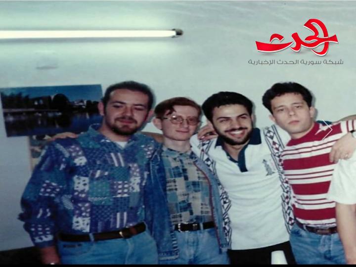 صورة تجمع بين النمس وشيخ الجبل منذ ايام المعهد