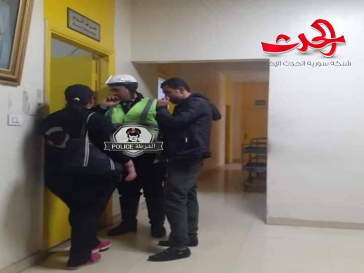الشرطة في خدمة الشعب.. دورية تقوم بتأمين الدم لطفل في مشفى الاطفال