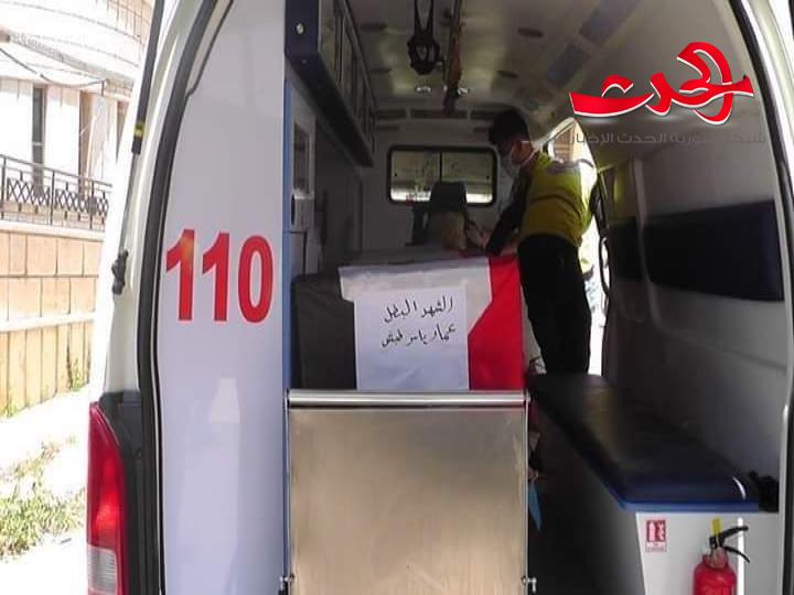 تسعة شهداء من عناصر الشرطة في المزيريب بدرعا إثر هجوم ارهابي 