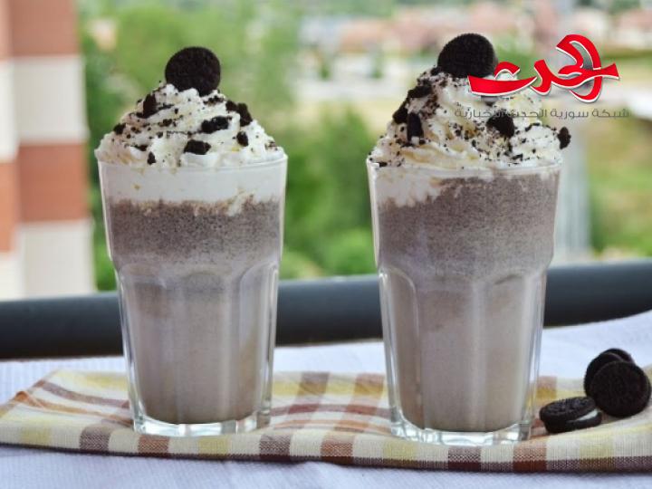كيف تحضري ميلك شيك اوريو في المنزل