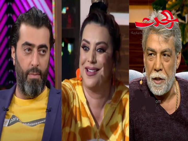 الخلاف الاكثر شهرة بين الفنانين السوريين" أيمن ورضا" يعود للواجهة مع شكران مرتجى