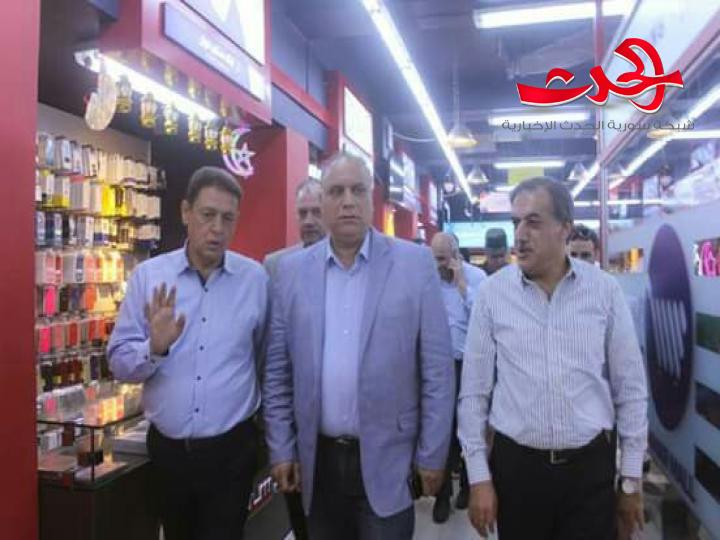 البرازي بجولة في محافظة حلب ويؤكد على المخالفات التموينية الجسيمة
