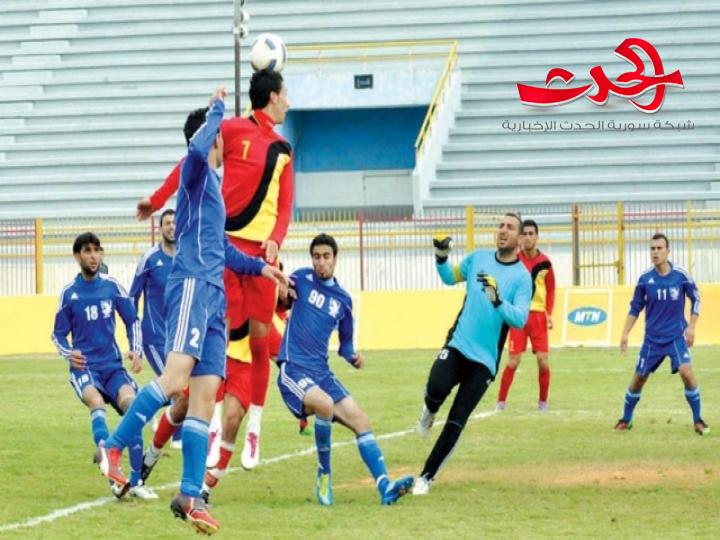 الدوري السوري الممتاز في ركلة البداية بين الفتوة والوثبة 