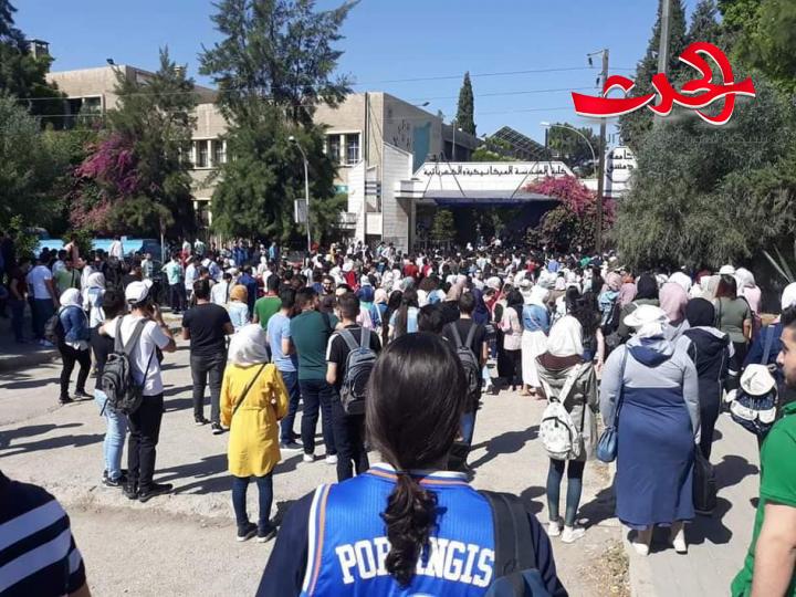 تجاوزات في اليوم الأول من دوام الطلاب في الجامعات السورية.. فمن هو المسؤول ؟؟!!!