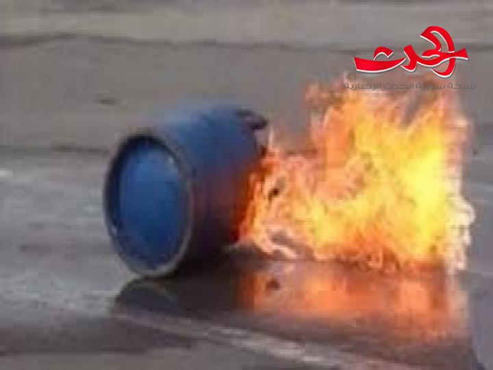 إصابة مواطنين في ريف جبلة إثر انفجار اسطوانة غاز