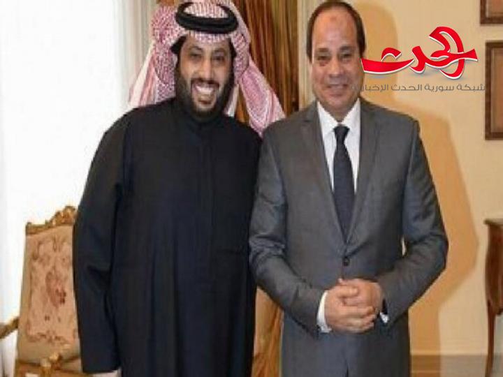 بعد مناوشات على مواقع التواصل الاجتماعي.. تركي آل شيخ يغازل مصر ورئيسها