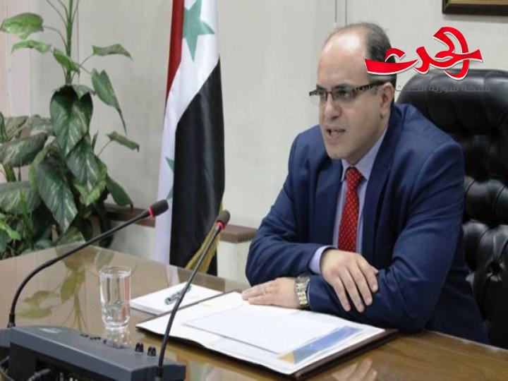 الوزير الخليل يشرح سياسة الحكومة في مواجهة قانون قيصر