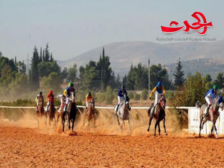 استئناف سباق الخيول العربية بعد توقف بسبب كورونا