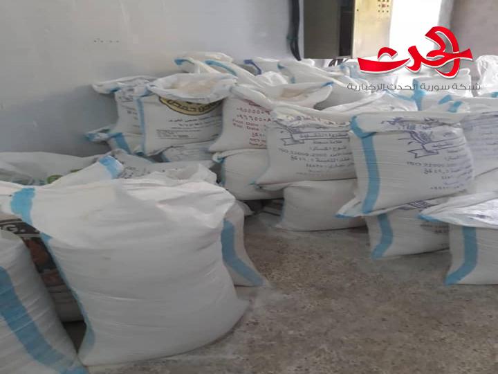يهربون الطحين التمويني لصناعة البسكويت