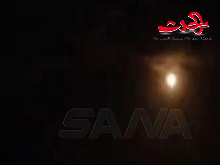 وسائط الدفاع الجوي تتصدى لعدوان اسرائيلي وتسقط عددا من الصواريخ
