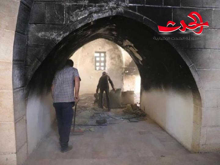 تصريح حول ضريح الخليفة عمر بن عبدالعزيز في معرة النعمان