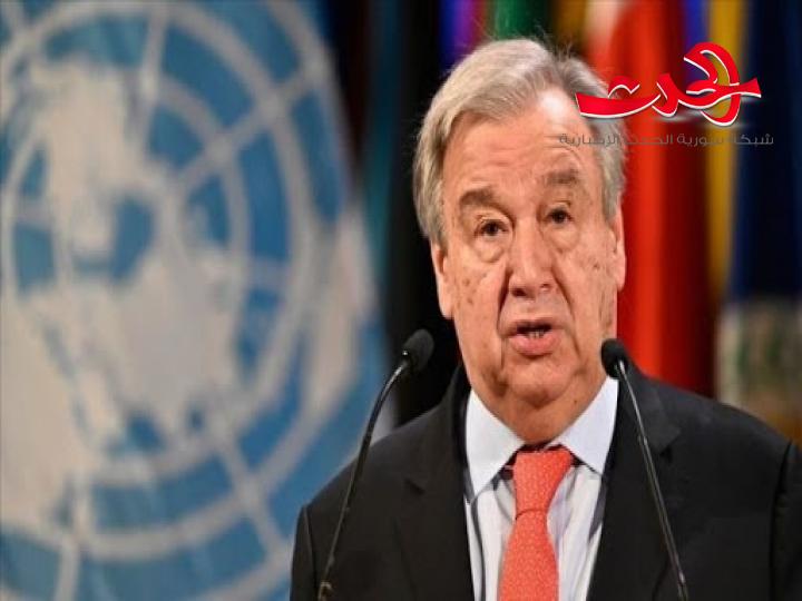 غوتيريش يحذر من أزمة غذاء عالمية