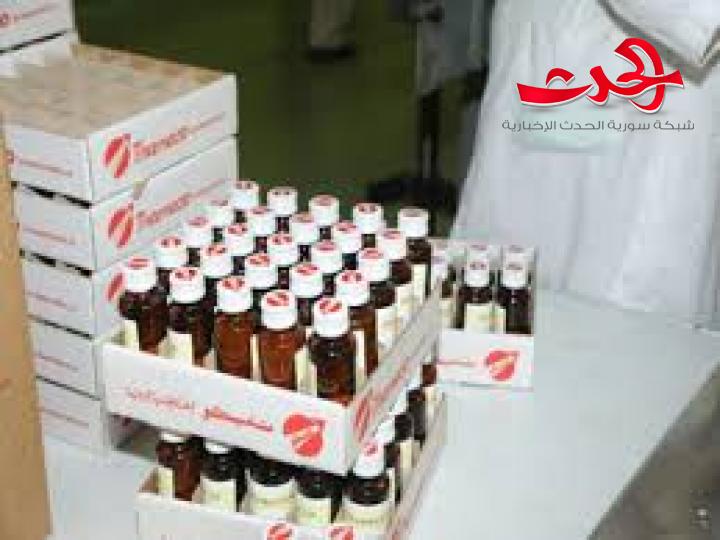 شحنة أدوية إلى دير الزور من تاميكو بوزن 11 طنا