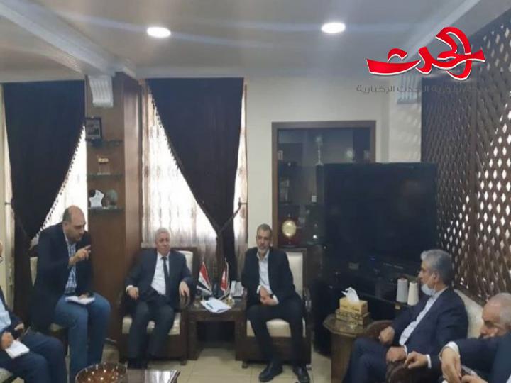 العمل على تصدير المنتجات الصناعية السورية إلى الأسواق الإيرانية