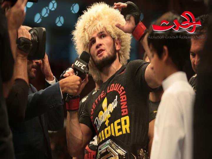 المقاتل الروسي حبيب محمد نورمحمدوف مرشح محتمل لرئاسة داغستان