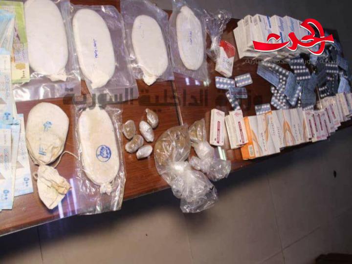 القبض على مروجي مخدرتت في دمشق