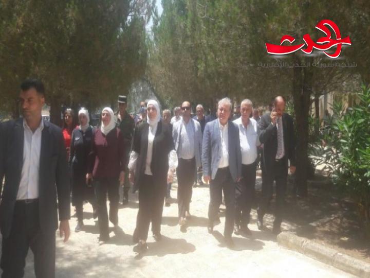 بحضور وزيرة الشؤون الاجتماعية والعمل.. اطلاق العمل بمركز التنمية الريفية في تلكلخ