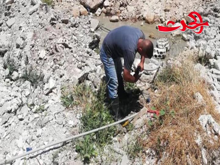  تنظيم 737 مخالفة وسحب نحو 1700 عداد ومضخة مياه خلال 6 أشهر في اللاذقية