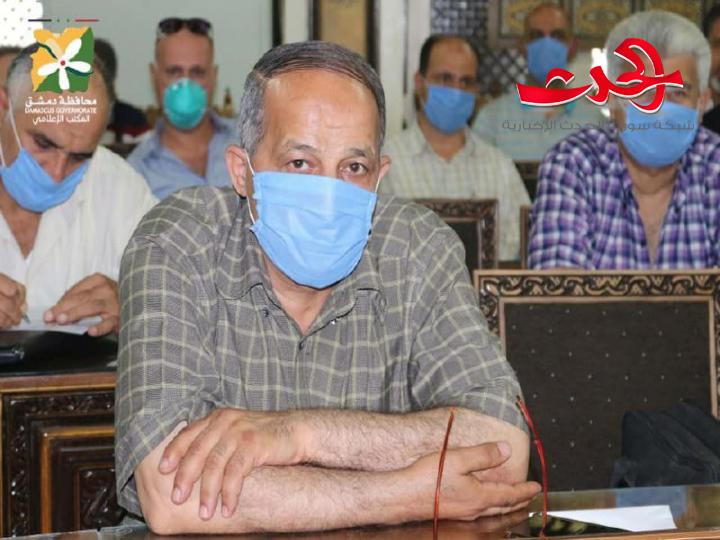 واقع مديرية التربية في في دمشق ووضع الاساتذة والاداريين في اجتماع مجلس محافظة دمشق