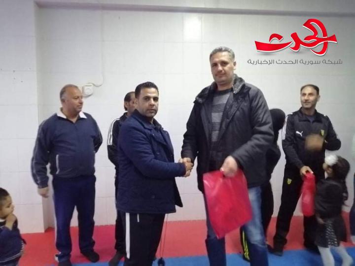 الشعلة اول أندية القطر  بلعبة الكاراتيه بجميع الفئات