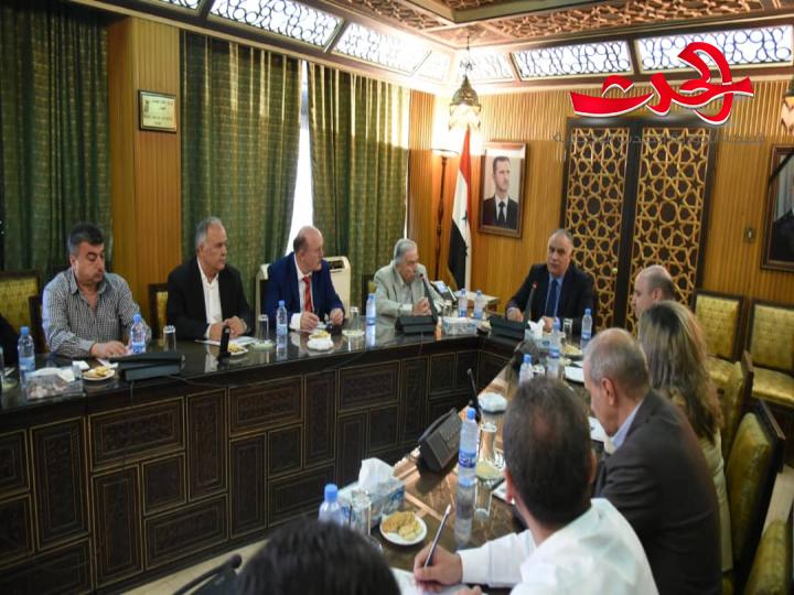 البرازي يبحث مع غرف التجارة البدء بإقامة مهرجانات التسوق قبل العيد