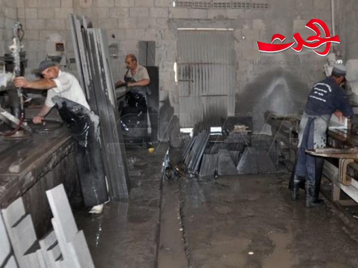  منشآت حرفية وصناعية تدخل سوق العمل بالسويداء خلال 6 أشهر