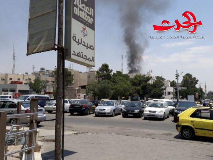 اخماد حرق في مجمع تعليمي بالمجتهد ولا اضرار مادية ولا  بشرية