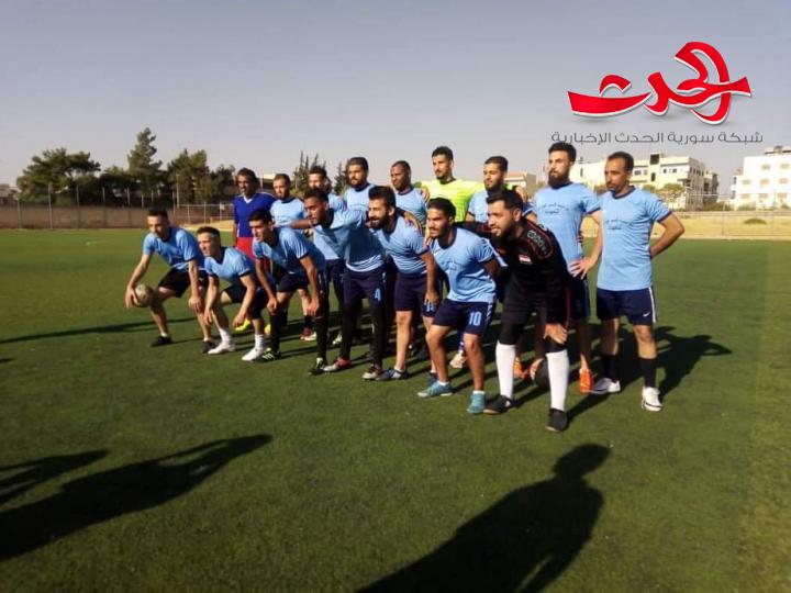برباعية على تل الفخار يبدأ القنيطرة مشواره  بدوري الكرة وينفرد بصدارة دوري الثالثة بالقنيطرة