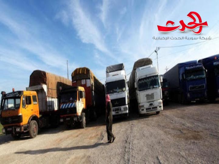 ما هي حقيقة ما جرى حول منع عبور أكثر من 100 براد خضر وفواكه الأراضي الأردنية؟