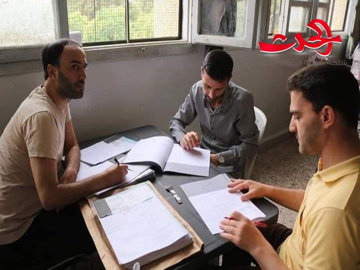 مركز تصحيح لشهادة التعليم الأساسي في محافظة القنيطرة للمرة الاولى