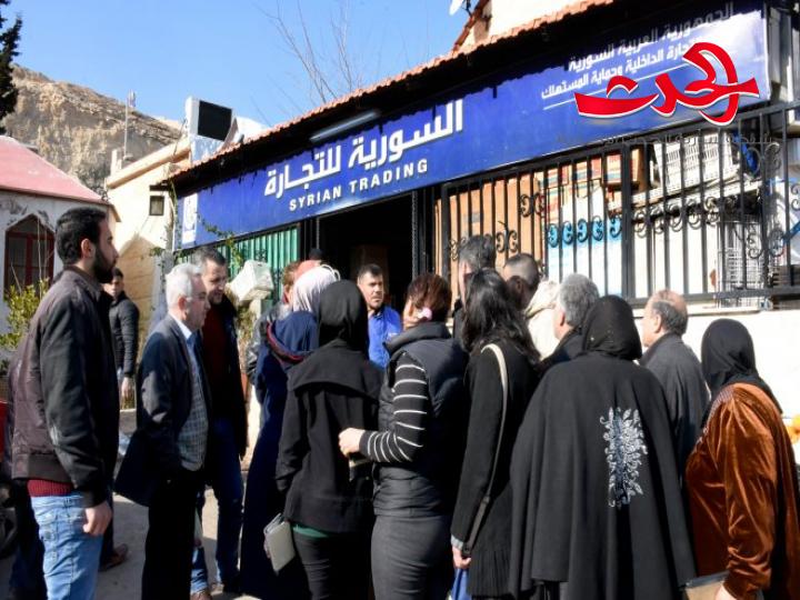 أرز البطاقة الذكية يغيب عن صالات السورية للتجارة.. مسؤول: في الأيام القادمة سيتم توزيعه على المحافظات