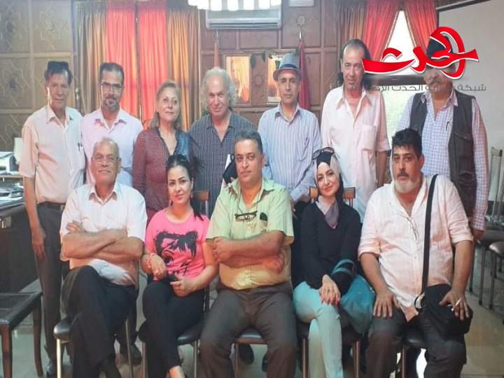 الأدباء الثلاثة الحفري والطاهر و الذيب في أمسية قصصية في ثقافي الميدان