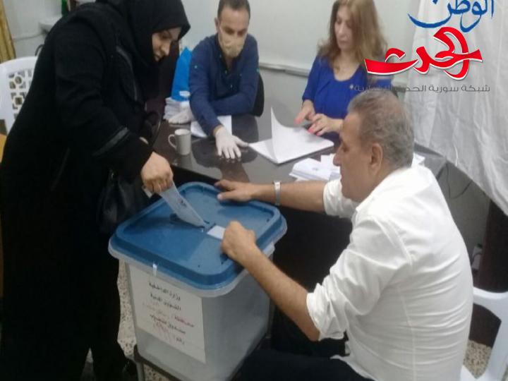 اقبال كثيف على الانتخابات في حلب